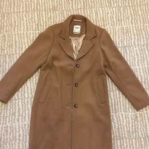 Abercrombie Camel Dad Coat
